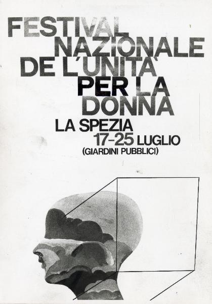 La Spezia - Festa nazionale de l'Unità delle donne 1976 - Manifesto