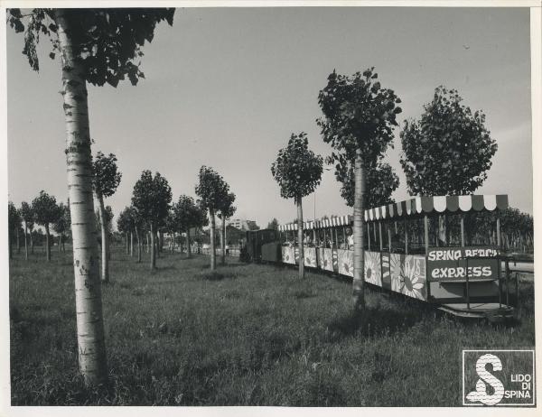 Lido di Spina - Izar Immobiliare - Quartiere giardino Le Valli - Trenino "Spina Beach Express"