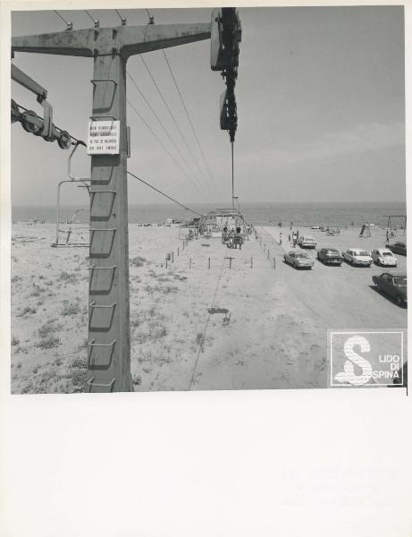 Lido di Spina - Seggiovia - Mare - Spiaggia - Automobili