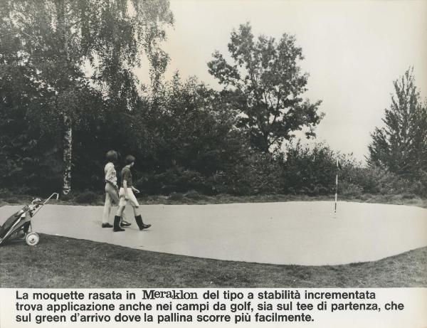 Stresa - Fibre sintetiche - Polipropilene - Meraklon - Campo da golf - Moquette - Giocatori