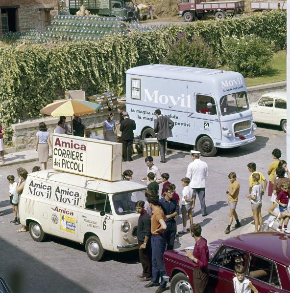 Montecatini Terme - Concorso Movil Baby - Camioncini sponsor - Spettatori