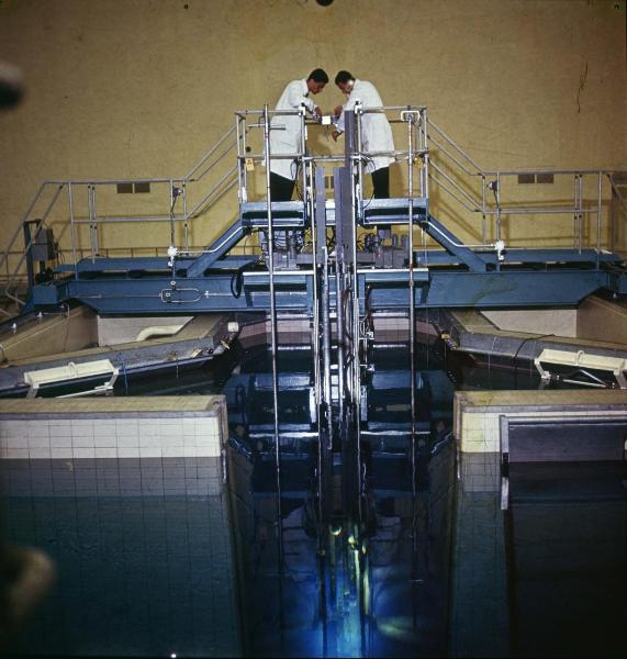 Saluggia - SORIN - Impianto stoccaggio scorie radioattive - Tecnici