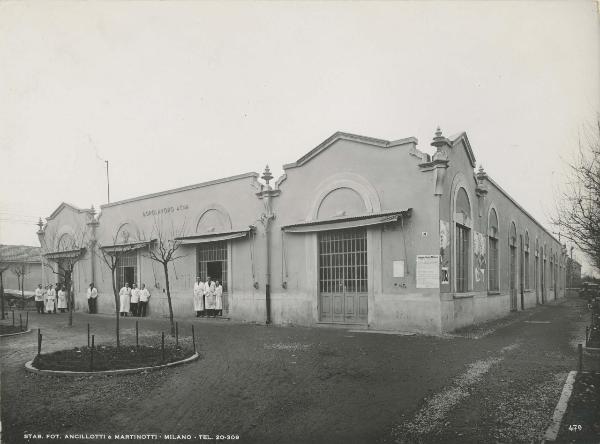 Cesano Maderno - Stabilimento chimico ACNA (Aziende colori nazionali e affini) - Dopolavoro