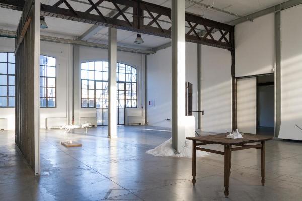 Attività didattica - Esercitazioni: reportage - Milano - Fabbrica del Vapore - Careof - Interni - ArteVisione 2016 - Spazio espositivo - Allestimento - Elementi architettonici