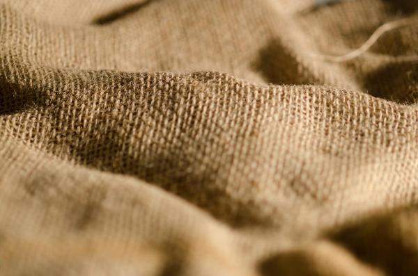 Materia e texture: fibre tessili - Juta - Fuoco selettivo