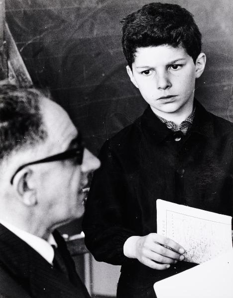 Bergamo - Scuola Armando Diaz - Interno - Mario Ivaldi maestro elementare - Allievo - Quaderni - Attività didattica