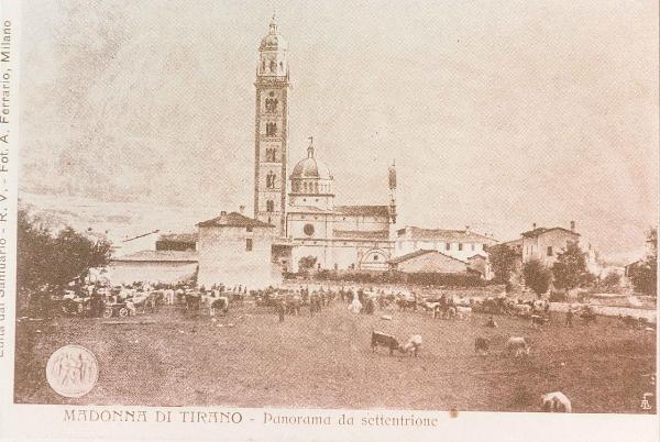 Madonna di Tirano panorama da settentrione