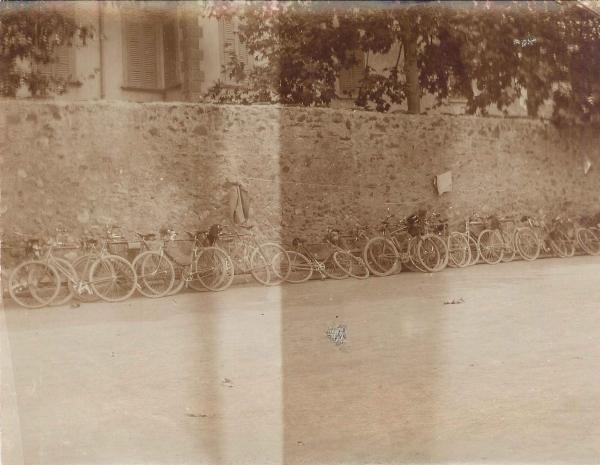 La rimessa delle biciclette