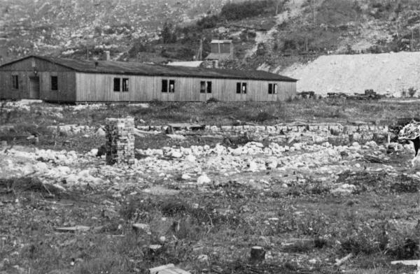 Austria - Campo di concentramento di Ebensee (sottocampo di Mauthausen) - Nazismo - Baracca