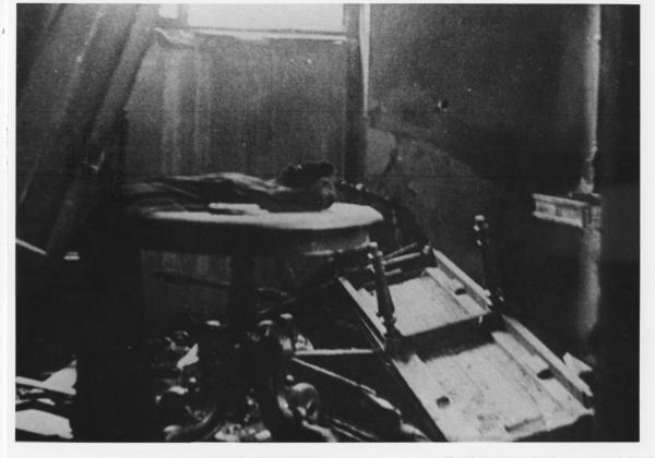 Nazismo - Notte dei cristalli - Austria, Vienna - Cimitero centrale - Porta I (Nuovo Cimitero Ebraico) - Sala della cerimonia - Mobilia - Distruzione - Antisemitismo