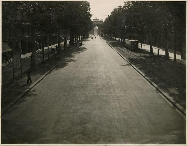 Milano - corso Sempione - Arco della Pace