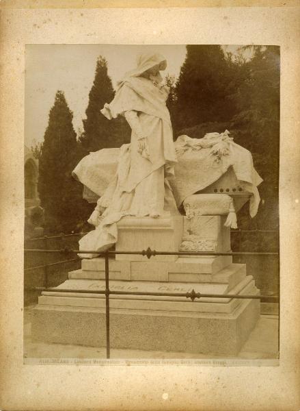 Milano - Cimitero Monumentale - scultura - Famiglia Gerli - Giovanni Broggi