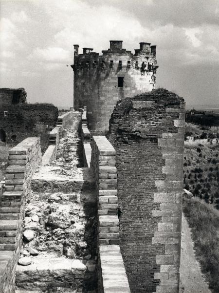 Lucera (FG) - Fortezza, castello svevo-angioino - Torre - Mura