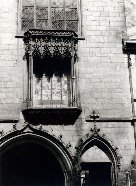 Francia - Bourges - Palazzo Jacques-Cœur - Esterno - Cortile interno - Facciata