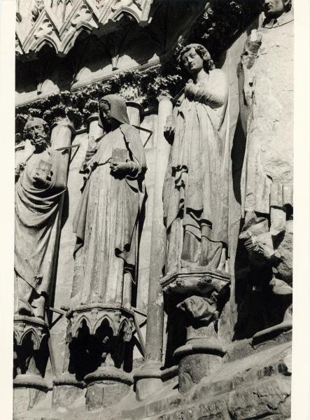 Scultura - Statue - Francia - Reims - Cattedrale di Notre-Dame - Esterno