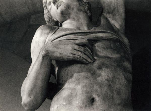 Scultura - Prigione. Schiavo morente, dettaglio - Michelangelo Buonarroti - Francia - Parigi - Museo del Louvre - Interno