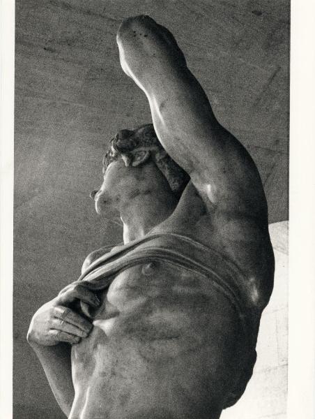 Scultura - Prigione. Schiavo morente, dettaglio - Michelangelo Buonarroti - Francia - Parigi - Museo del Louvre - Interno