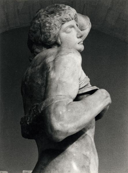 Scultura - Prigione. Schiavo morente, dettaglio - Michelangelo Buonarroti - Francia - Parigi - Museo del Louvre - Interno