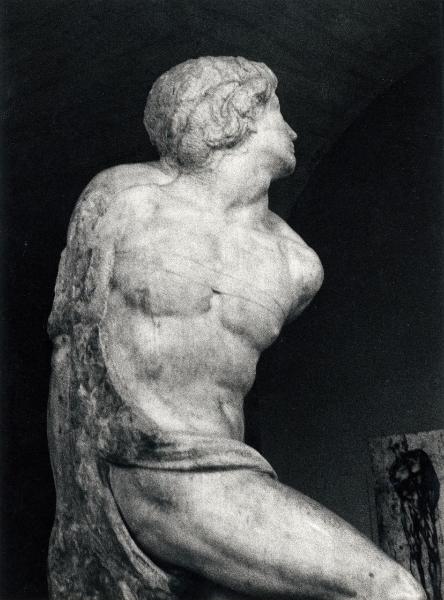 Scultura - Prigione. Schiavo ribelle, dettaglio - Michelangelo Buonarroti - Francia - Parigi - Museo del Louvre - Interno