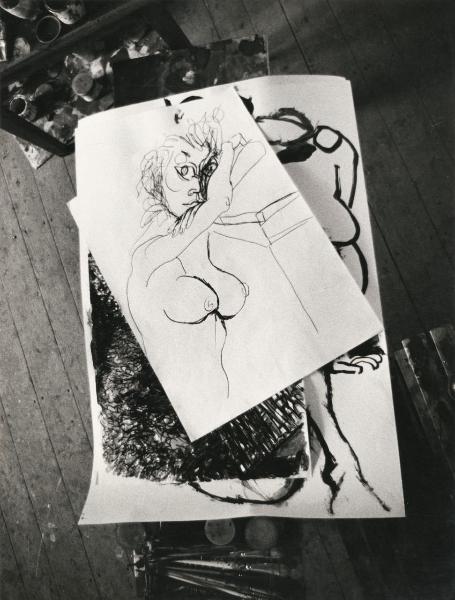 Varese - Studio di Renato Guttuso - disegni