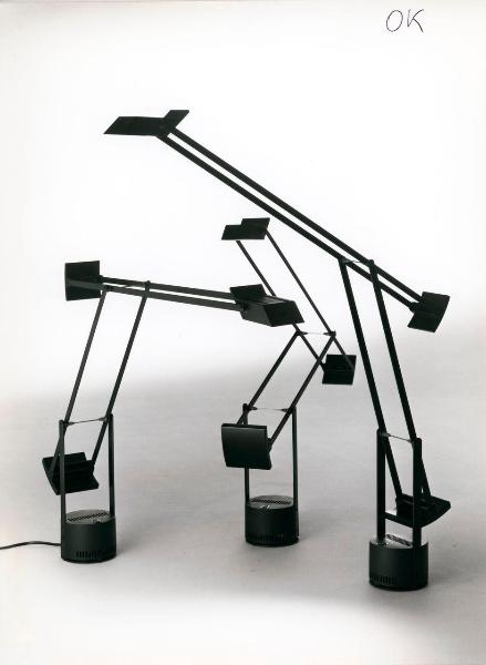 Milano - Studio Ballo&Ballo - composizione di tre lampade Tizio di Richard Sapper - Artemide - post 1972