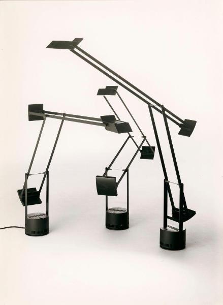 Milano - Studio Ballo&Ballo - composizione di tre lampade Tizio di Richard Sapper - Artemide - post 1972