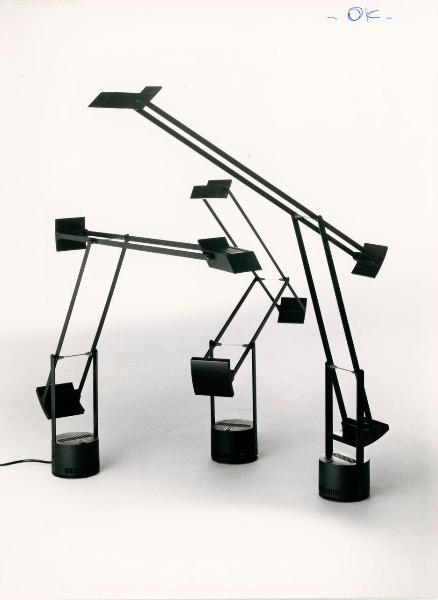 Milano - Studio Ballo&Ballo - composizione di tre lampade Tizio di Richard Sapper - Artemide - post 1972