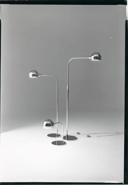 Milano - Studio Ballo&Ballo - composizione di tre lampade Venticinque di diverse altezze di Sergio Asti - Candle - 1972