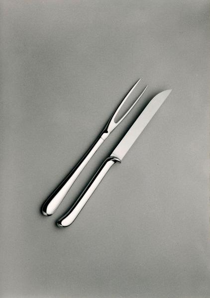 Milano - Studio Ballo&Ballo - coltello e forchetta trincianti di Luigi Caccia Dominioni e Livio e Pier Giacomo Castiglioni - Alessi - 1990