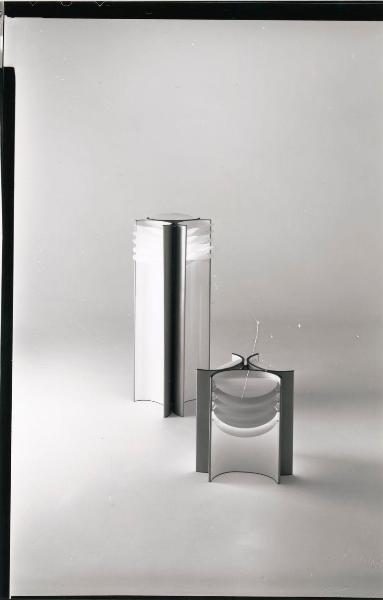 Milano - Studio Ballo&Ballo - due lampade da terra Falena di Mario Bellini - Candle - 1972