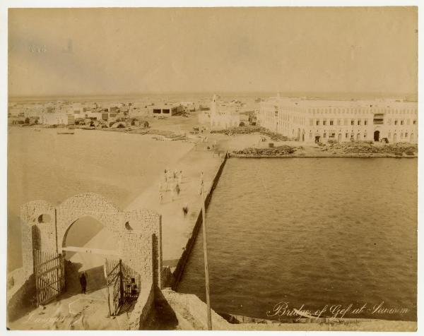 Sudan - Suakin - Ponte di Gef