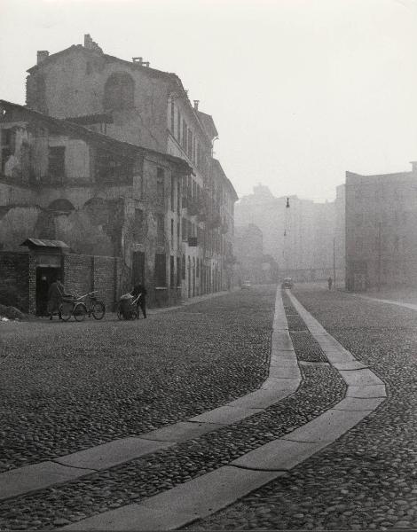 Milano - Veduta urbana animata