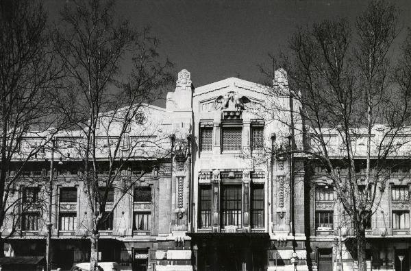 Milano - Veduta urbana - Stazione Centrale - facciata