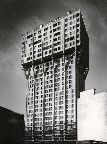 Milano - Torre Velasca - cantiere