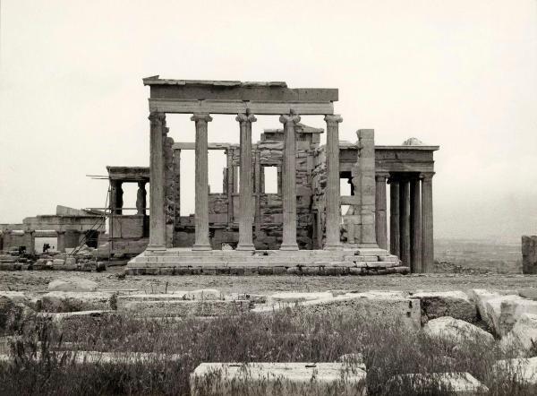 Sito archeologico - Grecia - Atene - Acropoli - Eretteo, Tempio di Atena Poliade e Poseidone