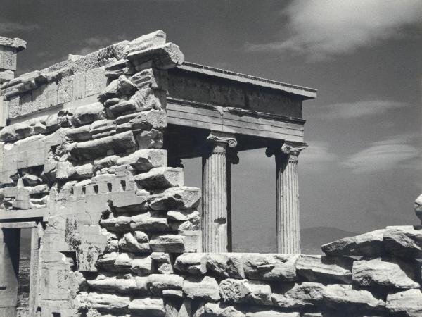 Sito archeologico - Grecia - Atene - Acropoli - Eretteo, Tempio di Atena Poliade e Poseidone - Portico nord