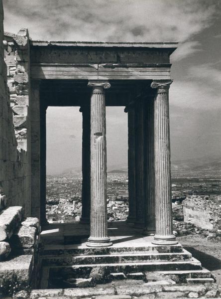 Sito archeologico - Grecia - Atene - Acropoli - Eretteo, Tempio di Atena Poliade e Poseidone - Portico nord