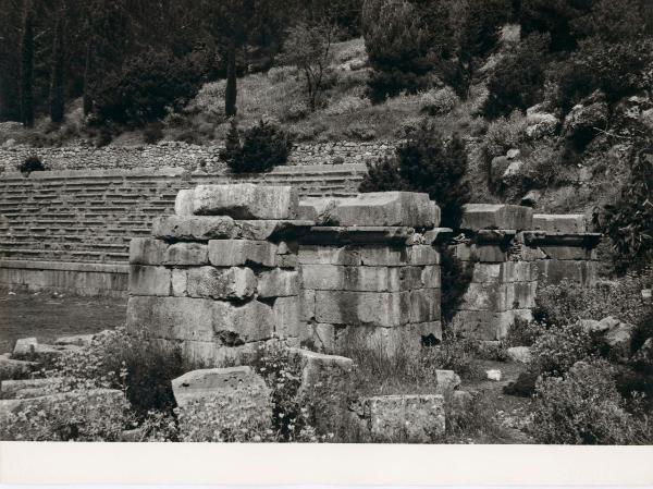 Sito archeologico - Grecia - Delfi - Stadio - Gradinate