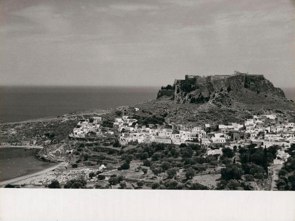 Grecia - Rodi, isola - Lindo - Acropoli di Lindo - Mare - Paese