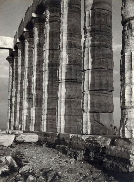 Sito archeologico - Grecia - Capo Sunio - Tempio di Poseidone - Colonne