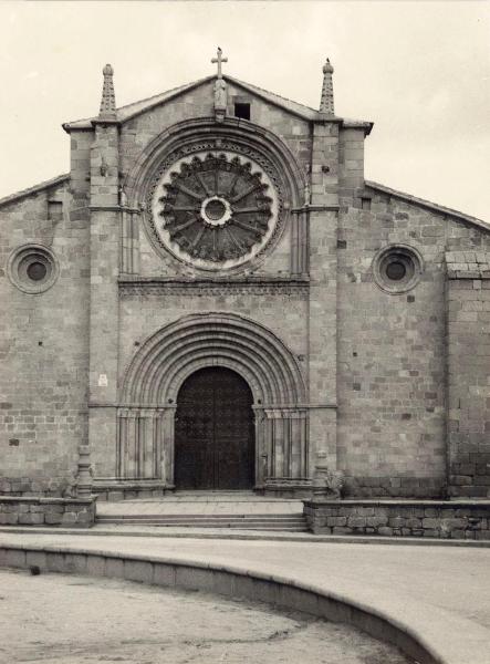 Spagna - Avila - Chiesa di San Pedro - Esterno - Facciata principale