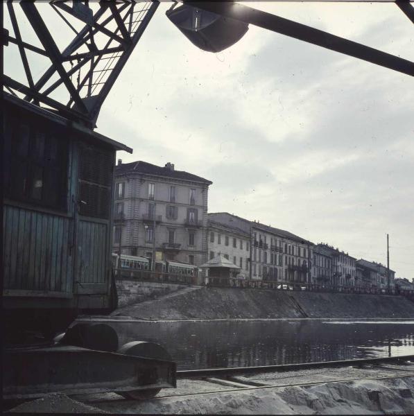 Milano - Veduta urbana - porta Ticinese - cantiere