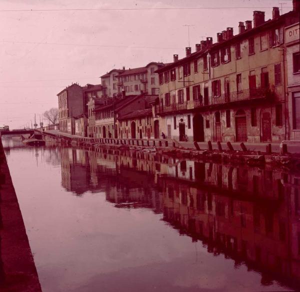 Milano - Veduta urbana - porta Ticinese