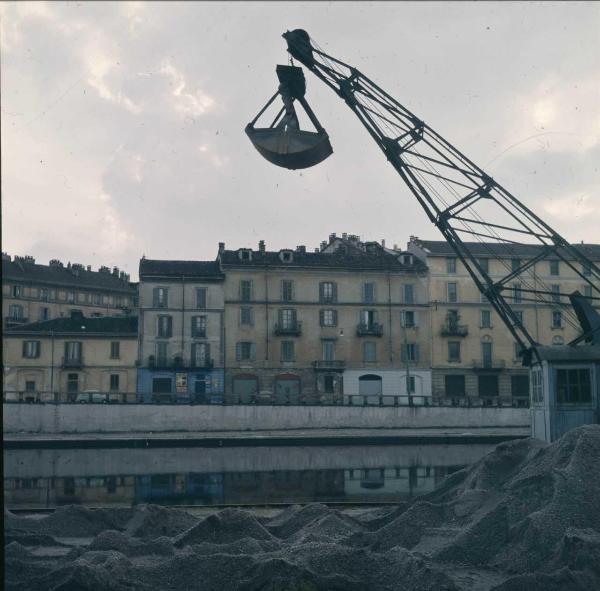 Milano - Veduta urbana - porta Ticinese - cantiere