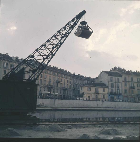 Milano - Veduta urbana - porta Ticinese - cantiere