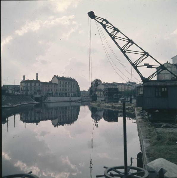 Milano - Veduta urbana - porta Ticinese - cantiere