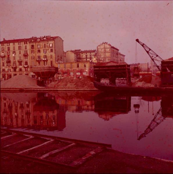 Milano - Veduta urbana - porta Ticinese - cantiere