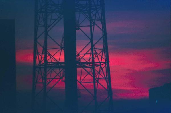 Milano - Veduta urbana - tramonto - antenne