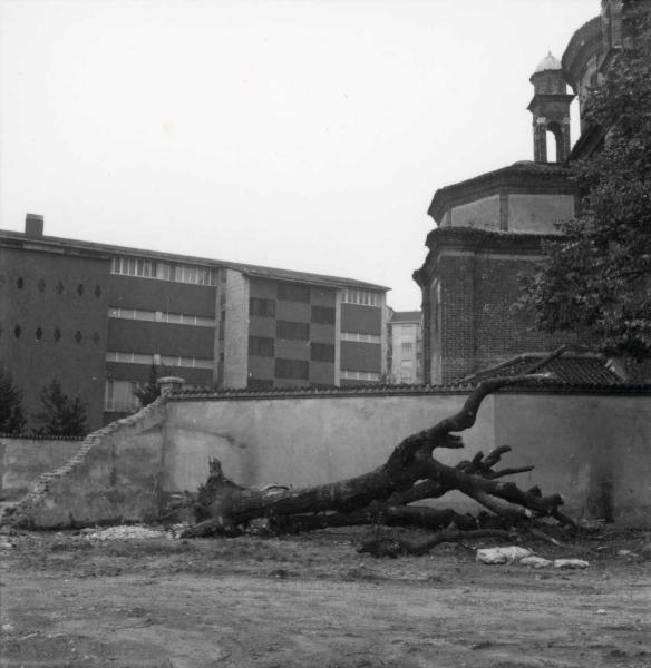 Milano - Veduta urbana - via Santa Croce - Convento e Istituto della Beata Vergine Addolorata