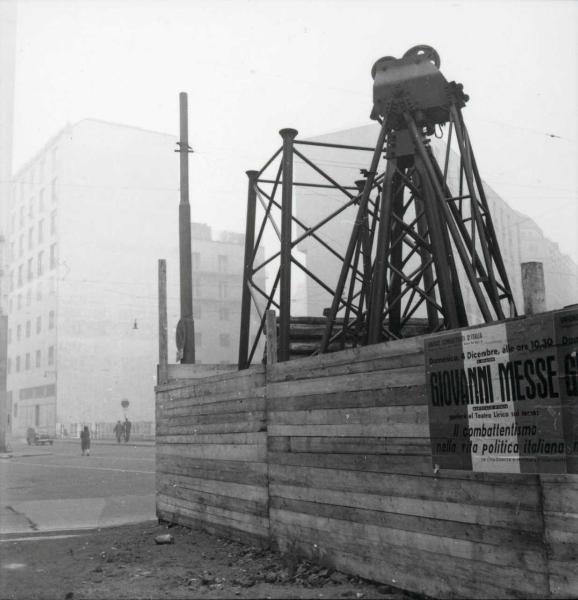 Milano - Veduta urbana - lavori in corso